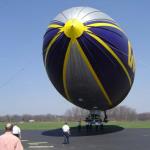 Blimp Landed. He made it. Dougie made it! Yes Lighter Than Air for a few hours!