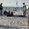 As in years past we found
the giant chess board that is played on the sand.