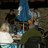 And the band played on! Despite the cold temps the JOE MOOREHEAD BAND perfomred out on the Patio as planned. They had a good sound. Give them and ATTA-BOY!