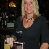 One of our fave bartenders TRICIA. Having her picture taken for the website is her fave thing of the nite.