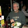 This is S.B. with his 1/2 
priced Appetizer. A veggie
salad. 