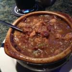 This was a bowl of Chicken & Sausage Gumbo that I ordered
off of JJ's Mardi Gras Menu.
It was excellent!