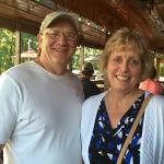 Friends of the Geezers Pam and Ken Buehrle stopped by to say Hello.