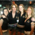Here are our bartenders for the evening shift. From (L-R) are Amanda, Kirsten, ?, and Cynthia.  I apologize to "Second From Right". Just too many names to remember.
