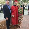 Here is Mark with his step Dad Peter, and his Mom, Cathy. My sister. 