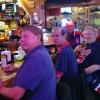 Here we are at the bar!
L-R  Are DRUMSTIR, R.B., 
JOEBO,  and DEWSTER. 
Drumstir and I have our eyes
closed. Pic was taken by 
GAYLE! I'm just sayin'!