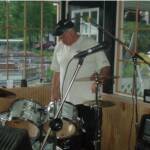 Big Daddy, again, preparing his drums for the big night. 