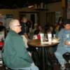 A pic of some of the crowd in the Dart Room where the band was playing. 