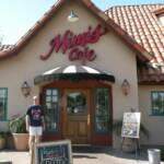 Here is Buffalo out in front of Mimi's where he and Joebo enjoyed a great breakfast. The story goes that the owner named it after a French lady he met one night during the war never to see her again.  