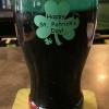 Here is the St Patrick's Day
glass that I brought to 
drink out of!
It had flashing lights on the 
bottom of it. Go to the MEDIA
page to see it in action!