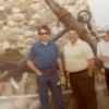 Tom is at the Anchor on the
big bridge with his former
father, and brother in law. 
The three of them along with 
myself (Buzz) went on the trip. 